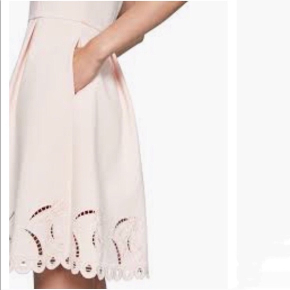 Ted Baker Emalise embroidered skater dress - Picture 3 of 6